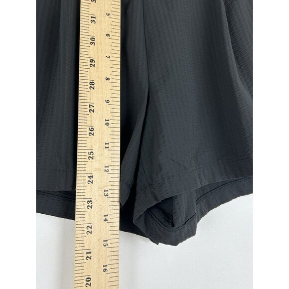 Athleta Shorts Womens 8 Textured Brooklyn Short Casual Elastic Athleisure Pocket - Picture 6 of 15